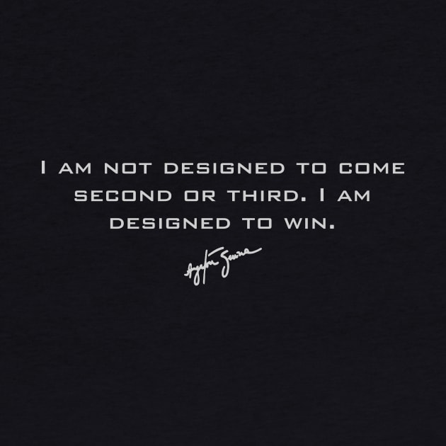 I am  designed to win. by neXusCOLD